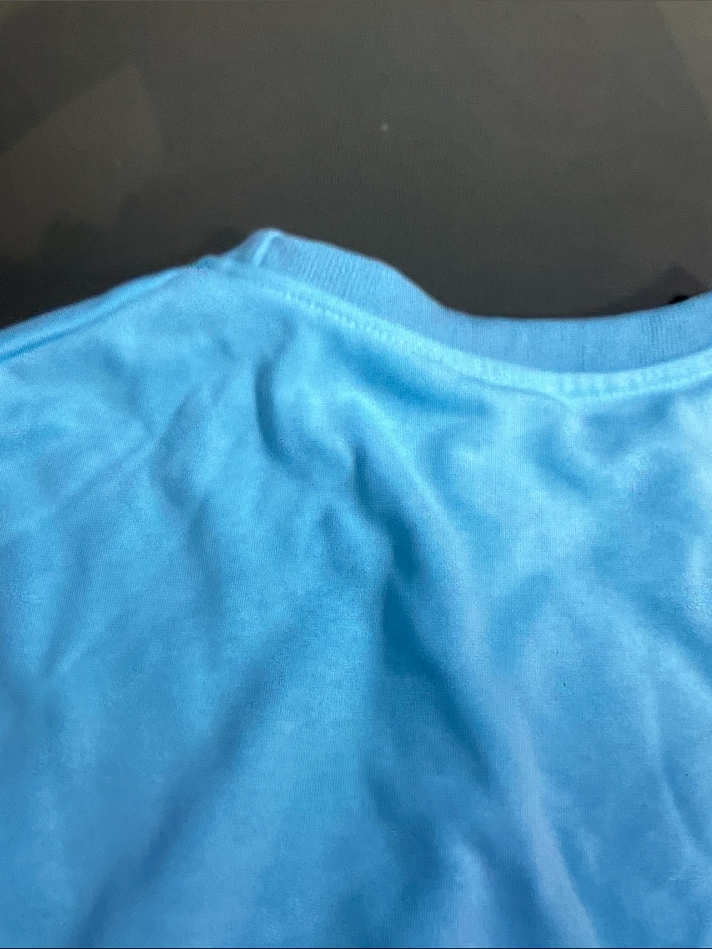 ALO Yoga Light Blue Crewneck Sweatshirt & Drawstring Shorts Set - Picture 8 of 9